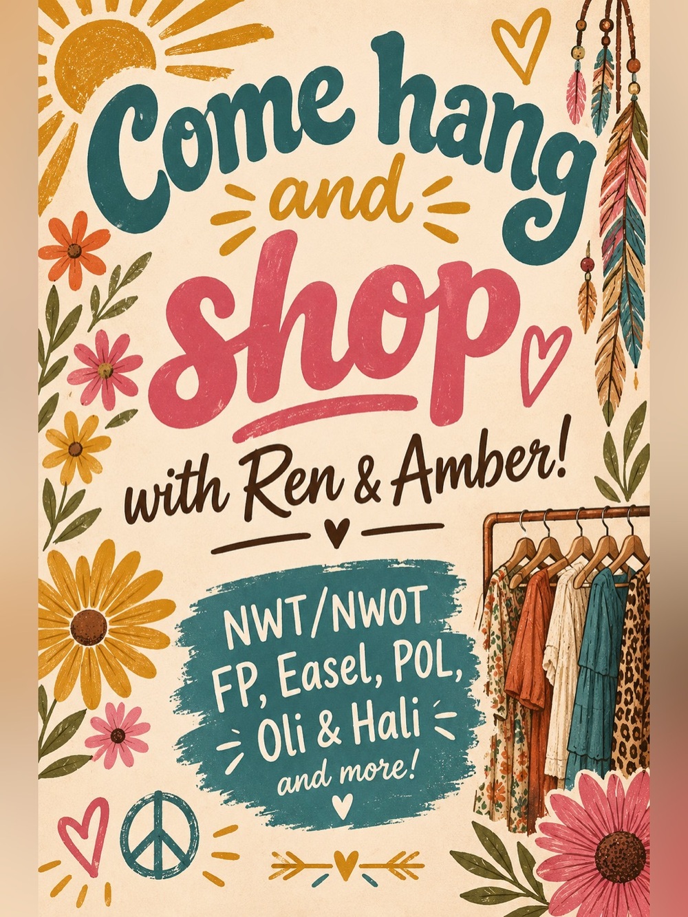 Ren & Amber Boho Boutique Cohost Show